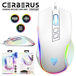 เมาส์เกมมิ่ง Nubwo Gaming Macro Mouse Cerberus NM-92M