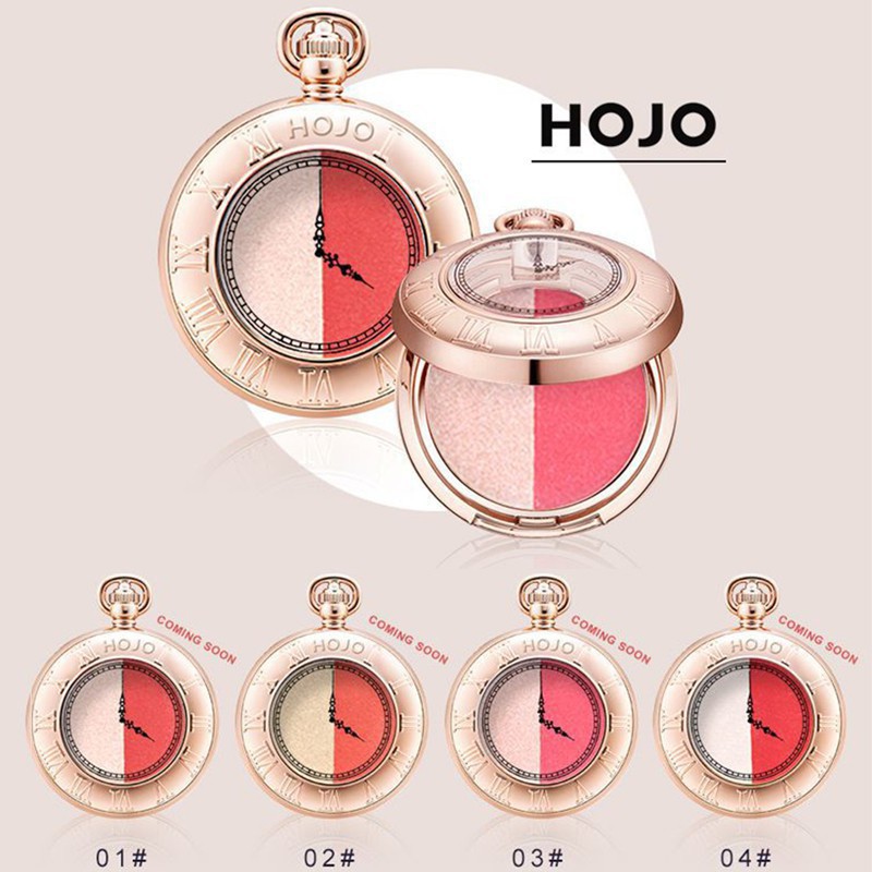 HOJO spring Fresh color Blush 5g. บลัชออน 2 สี