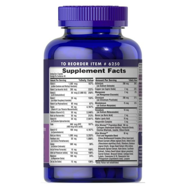 Puritan ultra woman รุ่นธรรมดาและ MAX 90เม็ด และ Man วิตามินรวมสำหรับผู้ชาย จากอเมริกา 90 caplets - รูปที่ 5