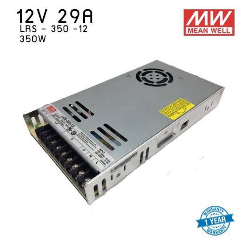 Meanwell LRS-350-12V 29A หม้อแปลง power supply
