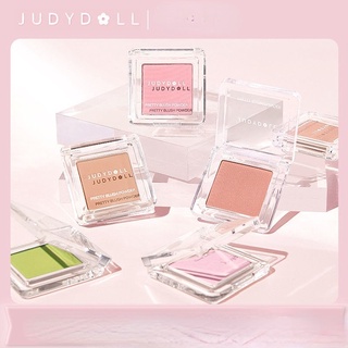 Judydoll บลัชออนไฮไลท์ เนื้อแมตต์ สีส้มพีช สีม่วงธรรมชาติ