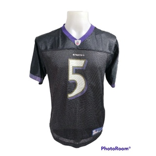 เสื้อกีฬาอเมริกันฟุตบอล REEBOK NFL TEAM RAVENS Size M-L มือ2