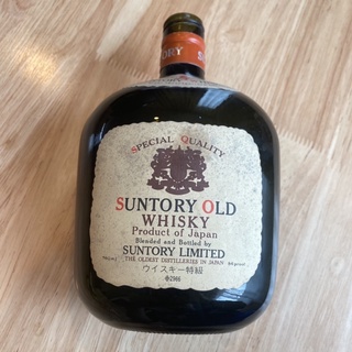 ขวดเปล่า suntory old whiskey งาน LIMITED ของสะสมหายาก ไม่มีฝา