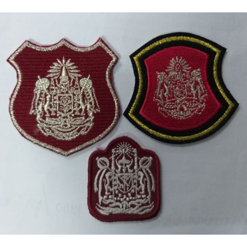 หน้าหมวกเบเร่ต์ ทางหลวง ปักธรรมดาและตุ๊กแก