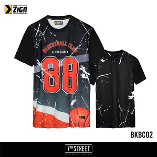 7th street เสื้อยืดโอเวอร์ไซส์ รุ่น Bastetball Club