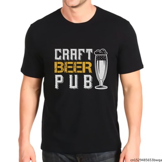 เสื้อยืดพิมพ์ลายการ์ตูน Beer Pub Alcohol สําหรับผู้ชาย