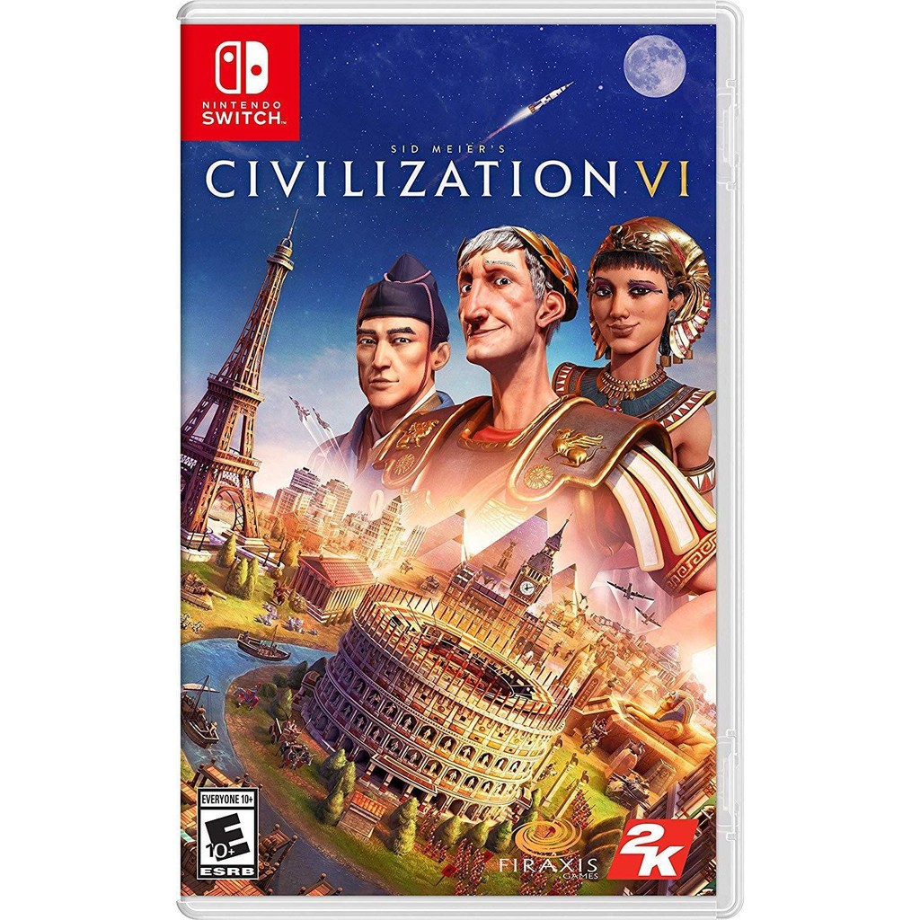 nintendo switch civilization vi ( english zone 1 )