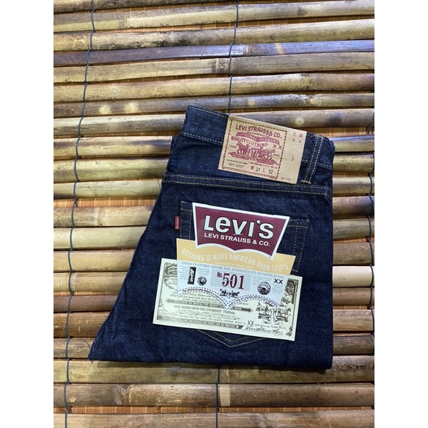 Levi’s0657ริมแดง501ทรงกระบอกผ้าดี