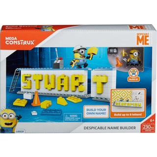 Clearance Sale Mega Construx ตัวต่อ มินเนี่ยน Despicable Me Minions Name Builder ของแท้