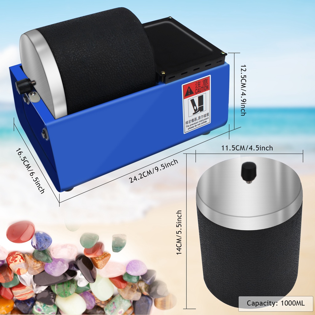 เครื่องเนียนหินแฮปปี้ – เครื่องเนียนสำหรับเครื่องเคลือบเครื่องเพชร (กระบอกเดียว) เครื่องเนียนเครื่องเพชรขนาดเล็ก ราคา ถูกที่สุด ดีลบีเคเค แกลเลอรีภาพที่ 2
