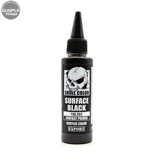 Skull Color 100.093 Surface Black 60 ml (Surface Primer) 8853100903939 (สี)