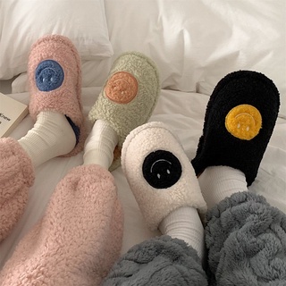 รองเท้าใส่เดินในบ้าน รองเท้าสลิปเปอร์ slippers ผ้าขนนุ่มใส่สบาย ลายตุ๊กตา น่ารักมาก