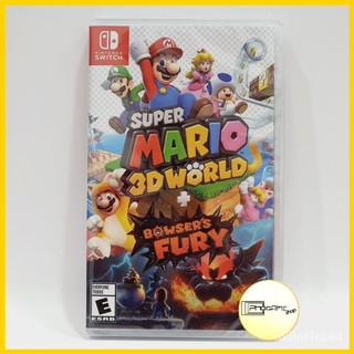 มือหนึ่ง Super Mario 3D World Bowers Fury (us) switch game pO5N