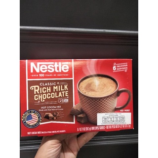 Nestle Rich Milk Chocolate เครื่องดื่มโกโก้ ปรุงรส สำเร็จรูป รสช็อคโกแลตนม 121กรัม