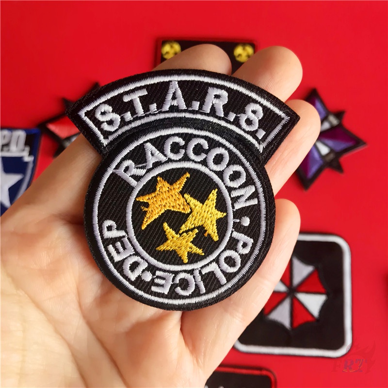 Resident Evil:Umbrella Corporation / Uss / Rpd แผ่นแพทช์ป้ายสติ๊กเกอร์คลาสสิก Diy สําหรับติดตกแต่งเสื้อผ้ากระเป๋า 1ชิ้น - รูปที่ 3