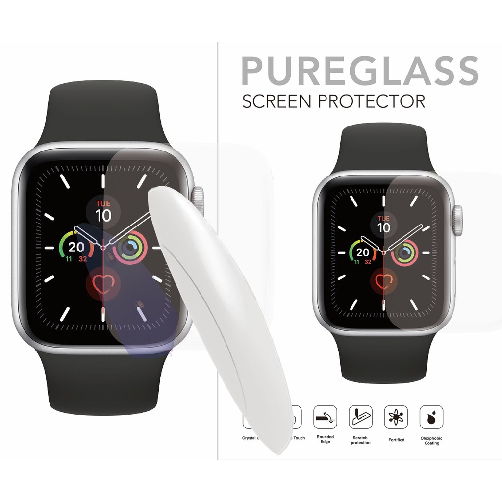 [ส่งจากไทย] ฟิล์มกระจกนิรภัย กาวUVพร้อมไฟ สำหรับ Apple Watch 42mm เกรดพรีเมี่ยม ลดล้างสต็อก