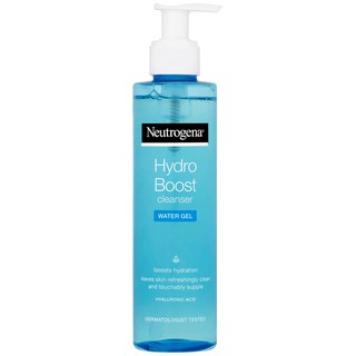 พร้อมส่ง ของแท้ Neutrogena Hydro Boost Water Gel Cleanser for Dry or Dehydrated Skin 200ml