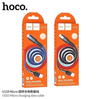 Hoco U110 สาย​ชาร์จ​แบบสายถักสำหรับ​ip/micro/TypeC/PD/TypeC to TypeC ยาว1.2เมตร​ แท้100%