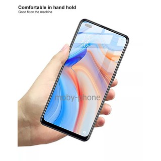 ฟิล์มกระจกนิรภัย OPPO Reno 4 เต็มจอ กาวเต็ม (สีดำ)