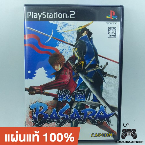 แผ่นเกมส์แท้ps2 บาซาร่า Sengoku Basara (Japan) ps2 หายาก สภาพสะสม