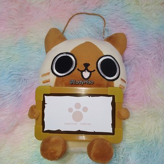 💥 ตุ๊กตา Capcom 💥 ตุ๊กตาแมว Airou แมว ไอรู Monster Hunter มอนเตอร์ฮันเตอร์ ใส่รูป ตุ๊กตาห้อย แขวนได้ Doll ลิขสิทธิ์แท้