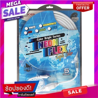 ไฟเส้น LED RACER NEON FLEX 35 วัตต์ 5 ม. สีแดง ไฟเส้นและไฟกระพริบ LED LIGHT STRIP RACER NEON FLEX 35W 5M RED