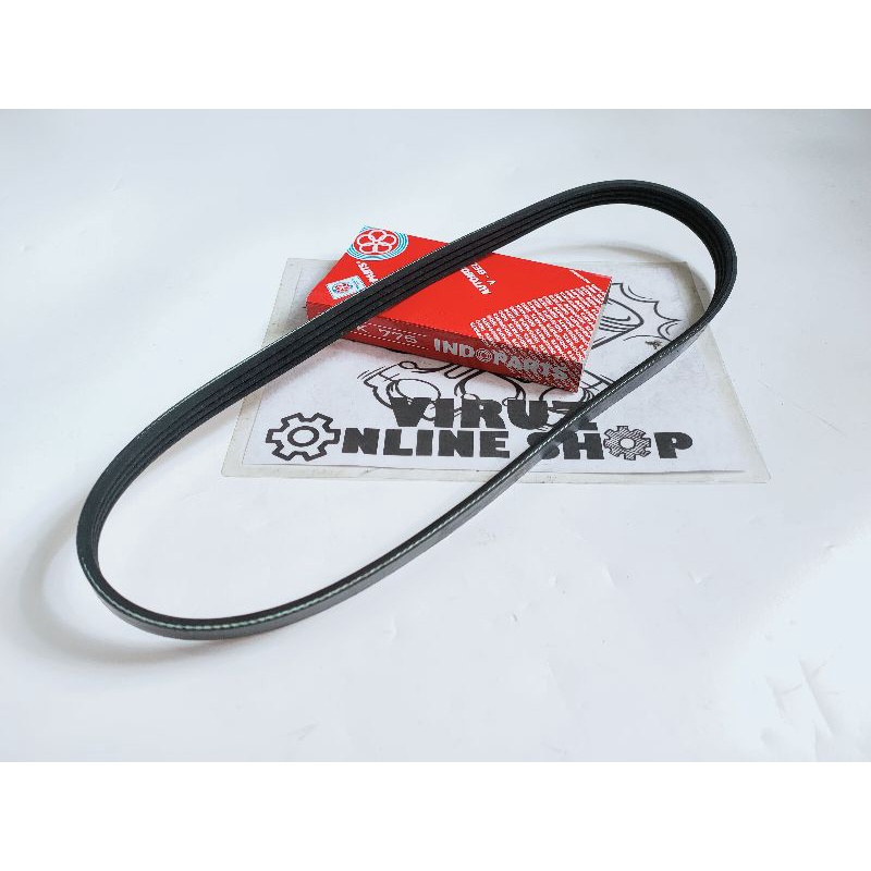 FAN VAN BELT PS ALTERNATOR DAIHATSU CHARADE CX G12 G12 4PK-775 4PK775 4PK 775 INDOPART 90048-32050-0