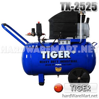 TIGER by PUMA ปั๊มลมโรตารี่ 2.5HP 25L.  TX2525 ของแท้ 100%