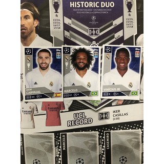 Topps Sticker Uefa Champions League 2020/21 Real Madrid