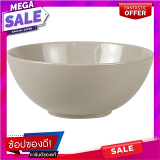 ชามเซรามิก 6.5" KECH MARMOROS GREY อุปกรณ์ใส่อาหาร CERAMIC BOWL KECH MARMOROS 6.5IN GREY