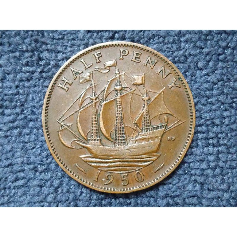 เหรียญ​ต่างประเทศ​(2127)United​ Kingdom​ 1950