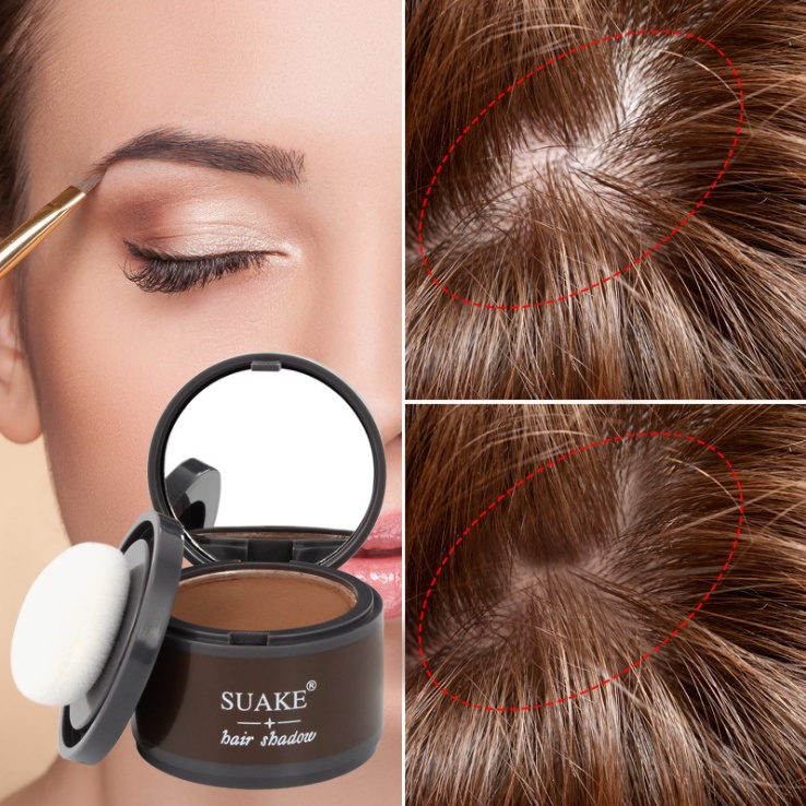 Suake Hair Shadow ปกปิดหัวล้าน ปกปิดผมบาง เพิ่มผมหนา ปิดหัวเหม่งพร้อมส่งจากไทย