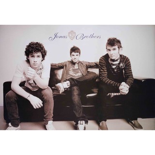 โปสเตอร์ รูปถ่าย วง ดนตรี ร็อก โจนาสบราเทอร์ส Jonas Brothers POSTER 24”x35” Inch American Pop Rock