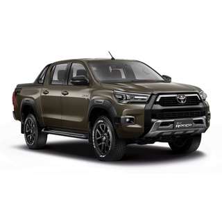 logo HILUX ชุปโครเมี่ยม โลโก้ ไฮลัค HILUX Chrome 2 ชิ้น ติด REVO โลโก้ชุปอย่างดี เกรดห้าง (รับประกัน 6 เดือน)