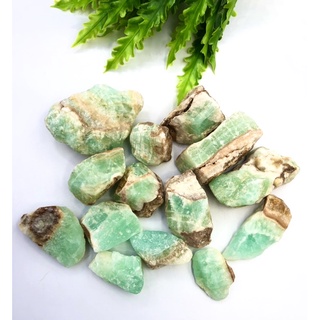 100% Natural Green Calcite Raw Stone / Top High Premium Quality Calcite / Genuine Green Calcite Rough Stone.