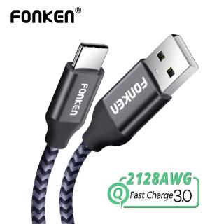 สายชาร์จ onken USB Type-C Cable Quick Charge Type USB C สำหรับโทรศัพท์มือถือ