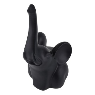 Other home accessories DECORATE ELEPHANT 12X25 CM. BLACK HLS Home decoration Home &amp; Furniture อุปกรณ์ตกแต่งบ้านอื่นๆ ของ