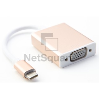 หัวแปลง USB Type C 3.1 to VGA สำหรับเครื่อง mac