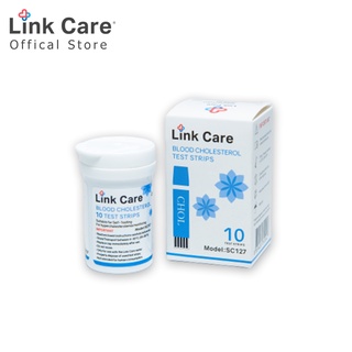 Link Care แผ่นตรวจคอเลสเตอรอลCholesterol Test Strip