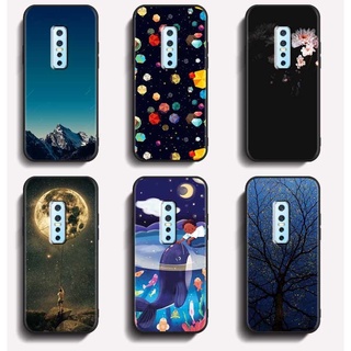 Softcase VIVO 1910 V17 pro ป้องกันการแตกร้าว เคส TPU คุณภาพสูง ป้องกันเต็มรูปแบบ ยางซิลิโคน สีดํา