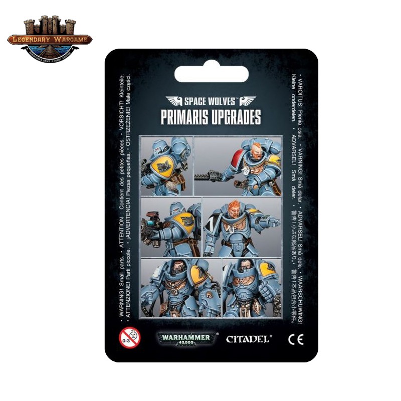 [GW พร้อมส่ง]WARHAMMER 40K:SPACE MARINES:RAVEN GUARD PRIMARIS UPGRADES & TRANSFERSโมเดลเกมสจำลอง