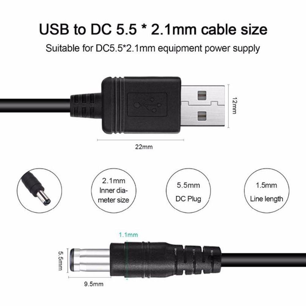 Pewany ปลั๊กเปลี่ยนได้ 5.5 * 2.1 มม. 8 สายชาร์จชาย Universal 8 in 1 1 M สาย DC Connector