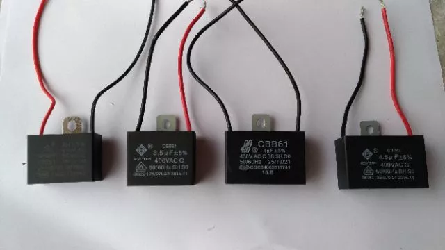 คาปาซิเตอร์ พัดลม Capacitor CBB61 คาปา อะไหล่ฮาตาริ ตัวเก็บประจุ ตัว C คาปาซิสเตอร์ แคป cap พัดลม thumbnail 5