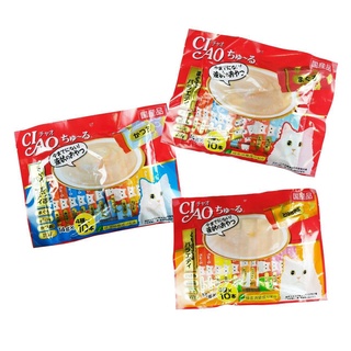 CIAO Churu เชา ชูหรุ ขนมแมวเลีย (14g ×40 ซอง+รุ่นแถม 10ซอง)