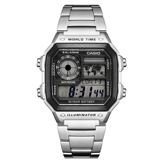 *Casio Standard นาฬิกาข้อมือ - รุ่น AE-1200W-1B  ประกัน 1 ปี