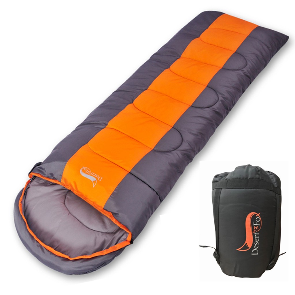 Desert&Fox Lightweight Sleeping Bag, 4 Season Hot Weather Envelope