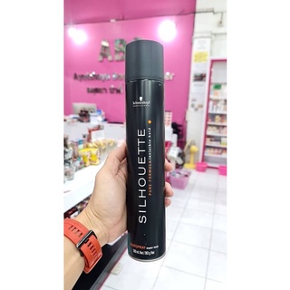 Schwarzkopf Silhouette Hairspray 500 ml สเปรย์ฝุ่น ชวาร์สคอฟ ซีลูเอทท์ สเปรย์จัดแต่งทรงผม