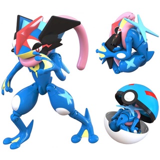 โมเดลฟิกเกอร์ Pokemon Variant Ball Greninja Pocket Monsters ของเล่นสําหรับเด็ก