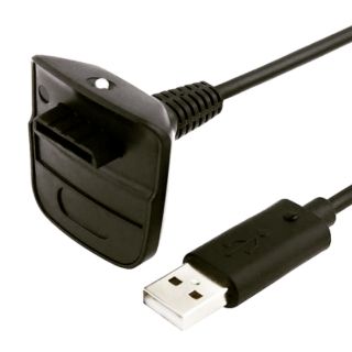 สาย(ชาร์จ)จอยเกมส์ XBOX 360 เเบบ usb ส่งดวนทันใจ สำหรับเครื่องwireless