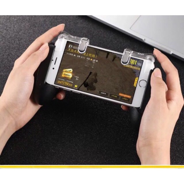 จอย รุ่น R11 1คู่ จอยเกม pubg SHOOTING TAP จอยยิง ปุ่มช่วยยิง เกมส์มือถือ (Rules of Survival ,PUBG) - รูปที่ 4